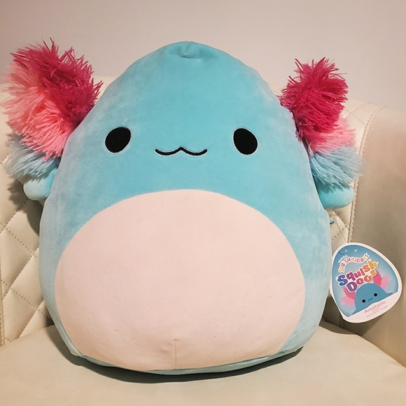 NWT ~ Anastasia Axolotl ~ Squishmallow 14in. ~ Squishdoo Mint Green - Picture 1 of 10